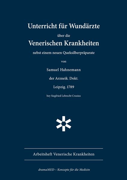 Produktbild: Unterricht f&uuml;r Wund&auml;rzte &uuml;ber die Venerischen Krankheiten