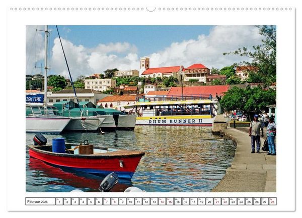 Produktbild: KARIBIK - die Vielfalt genie&szlig;en (hochwertiger Premium Wandkalender 2026 DIN A2 quer), Kunstdruck in Hochglanz