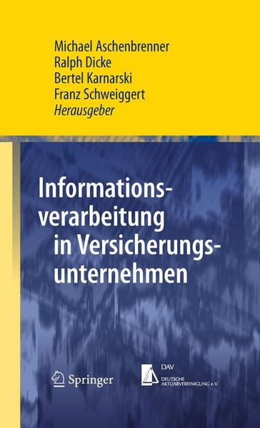 Produktbild: Informationsverarbeitung in Versicherungsunternehmen
