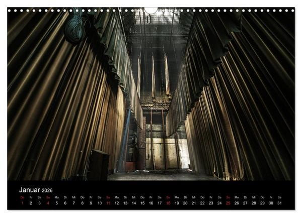 Produktbild: Vergessene und verlassene sch&ouml;ne Orte (Wandkalender 2026 DIN A3 quer), CALVENDO Monatskalender