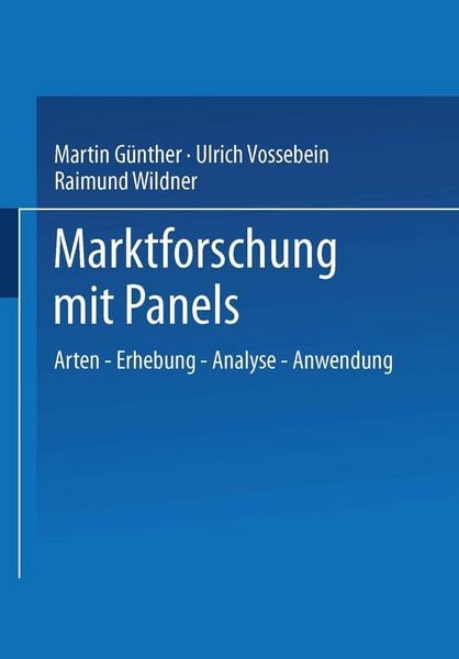 Produktbild: Marktforschung mit Panels