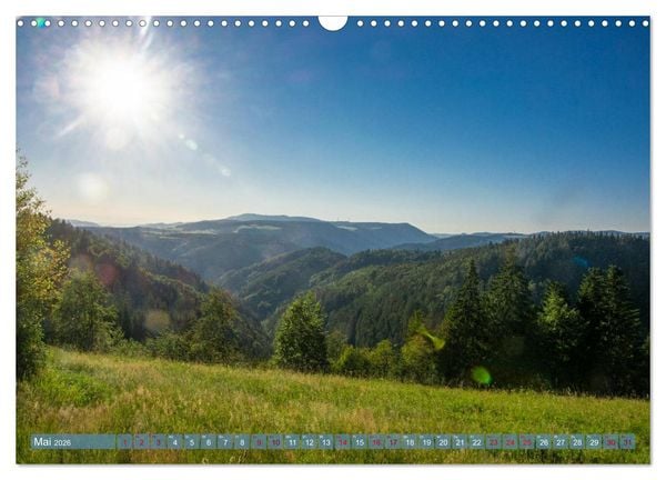 Produktbild: Nationalpark Schwarzwald &ndash; abwechslungsreiche Landschaften und urbane Impressionen (Wandkalender 2026 DIN A3 quer), CALVENDO Monatskalender