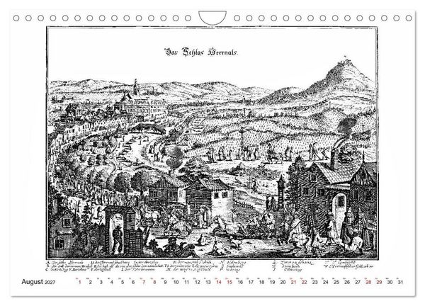 Produktbild: TU FELIX AUSTRIA - Wien in alten Ansichten (Wandkalender 2027 DIN A4 quer), CALVENDO Monatskalender