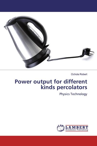 Produktbild: Power output for different kinds percolators
