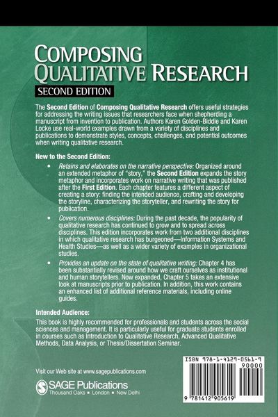 Produktbild: Composing Qualitative Research