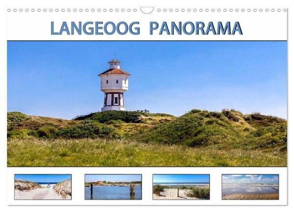 Produktbild: LANGEOOG PANORAMA (Wandkalender 2026 DIN A3 quer), CALVENDO Monatskalender