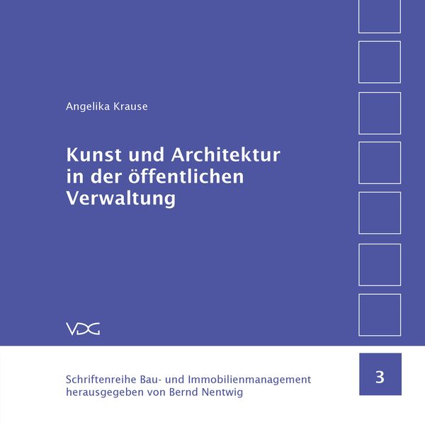 Produktbild: Kunst und Architektur in der öffentlichen Verwaltung