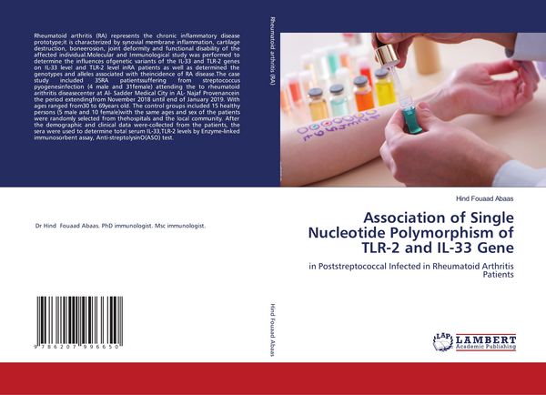 Produktbild: Association of Single Nucleotide Polymorphism of TLR-2 and IL-33 Gene