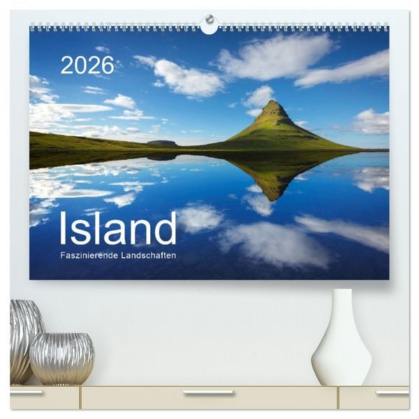 Produktbild: ISLAND 2026 - Faszinierende Landschaften (hochwertiger Premium Wandkalender 2026 DIN A2 quer), Kunstdruck in Hochglanz