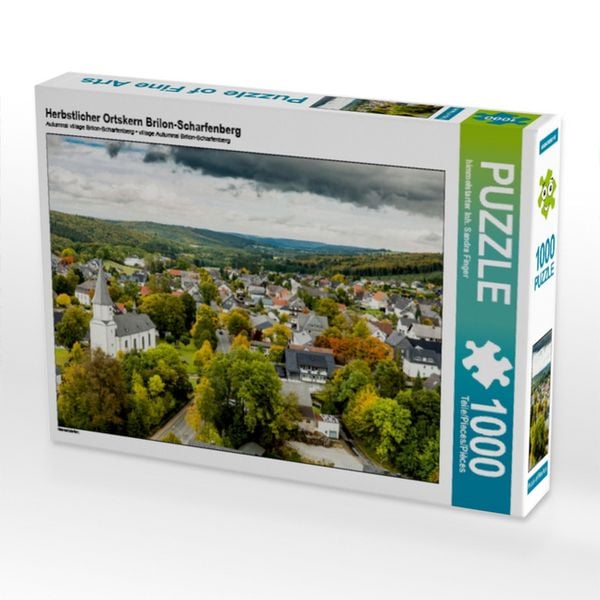 Herbstlicher Ortskern Brilon-Scharfenberg (Puzzle)