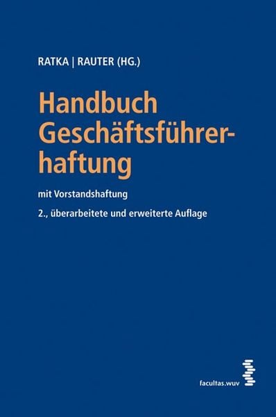 Produktbild: Handbuch Gesch&auml;ftsf&uuml;hrerhaftung