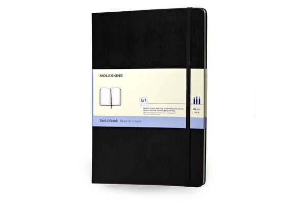 Produktbild: Moleskine Skizzenbuch, A4, 165g-Papier, Hard Cover, Schwarz