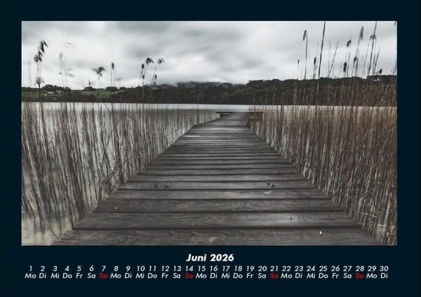 Produktbild: Die Seen der Erde 2026 Fotokalender DIN A4