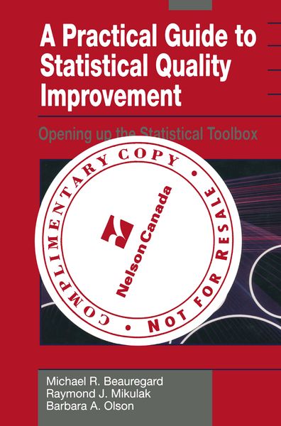 Produktbild: A Practical Guide to Statistical Quality Improvement