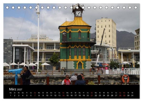 Produktbild: Kapstadt - Die schonste Stadt S&uuml;dafrikas (Tischkalender 2027 DIN A5 quer), CALVENDO Monatskalender