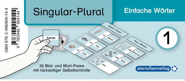 Produktbild: Meine Grammatikdose 1 und 2 - Singular-Plural - Einfache und schwierige W&ouml;rter