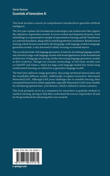Produktbild: Essentials of Generative AI