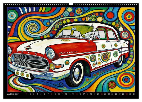 Produktbild: Alte Sch&auml;tze Kultmodelle im Jugendstilgewand (hochwertiger Premium Wandkalender 2027 DIN A2 quer), Kunstdruck in Hochglanz