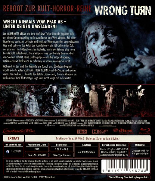 Produktbild: Wrong Turn - The Foundation