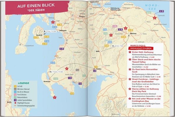Produktbild: MARCO POLO OUTDOOR GUIDE Reisef&uuml;hrer Schottland
