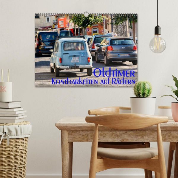 Produktbild: Oldtimer - Kostbarkeiten auf R&auml;dern (Wandkalender 2026 DIN A3 quer), CALVENDO Monatskalender