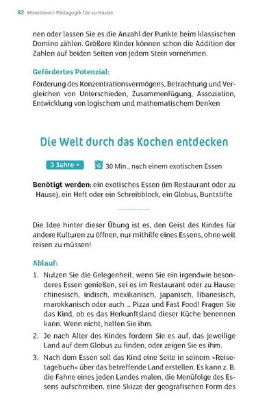 Produktbild: Montessori-P&auml;dagogik f&uuml;r zu Hause