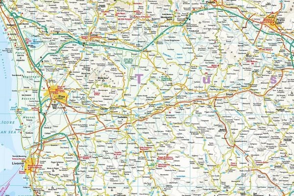 Produktbild: Reise Know-How Landkarte Toskana | Tuscany (1:200.000)