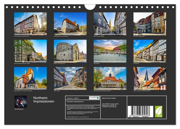 Produktbild: Northeim Impressionen (Wandkalender 2026 DIN A4 quer), CALVENDO Monatskalender