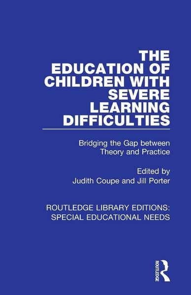 Produktbild: The Education of Children with Severe Learning Difficulties