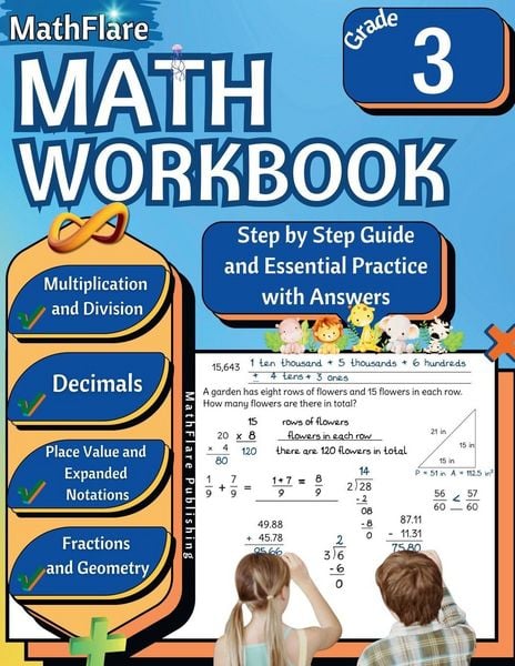 Produktbild: MathFlare - Math Workbook 3rd Grade