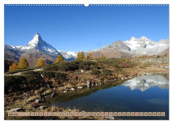 Produktbild: SEENsucht Entdecke Seen in der Schweiz (Wandkalender 2026 DIN A2 quer), CALVENDO Monatskalender