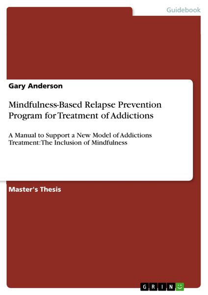 Produktbild: Mindfulness-Based Relapse Prevention Program for Treatment of Addictions