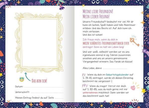 Produktbild: Ihr seid die Besten! &ndash; Das sch&ouml;nste Freundschaftsbuch ever (PS: Du bist die Beste!)