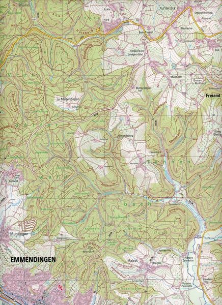 Produktbild: Emmendingen 1 : 25 000