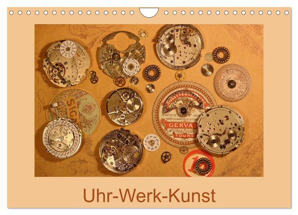 Produktbild: Uhr-Werk-Kunst (Wandkalender 2026 DIN A4 quer), CALVENDO Monatskalender