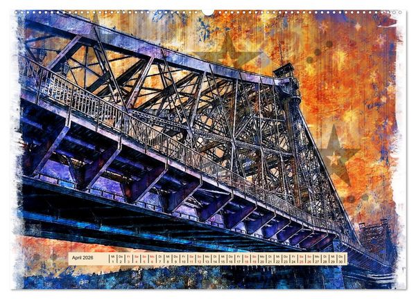 Produktbild: Gr&uuml;&szlig;e aus Dresden (hochwertiger Premium Wandkalender 2026 DIN A2 quer), Kunstdruck in Hochglanz