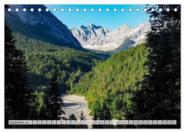 Produktbild: ALPEN BLICK (Tischkalender 2026 DIN A5 quer), CALVENDO Monatskalender