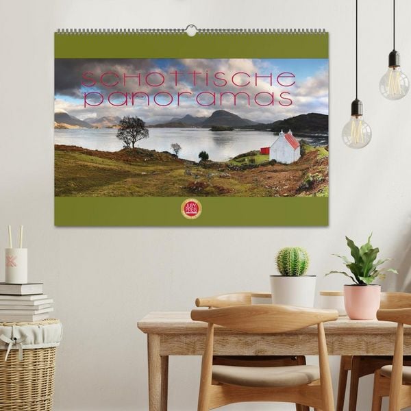 Produktbild: Schottische Panoramas (Wandkalender 2026 DIN A2 quer), CALVENDO Monatskalender
