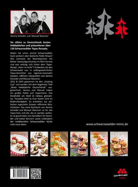 Produktbild: Schwarzw&auml;lder Tapas - "Beste Kochbuchserie des Jahres" weltweit