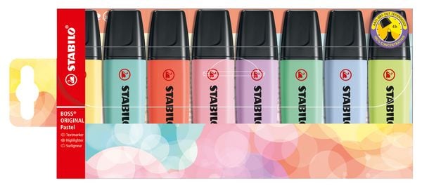 Produktbild: STABILO Textmarker BOSS ORIGINAL Pastel