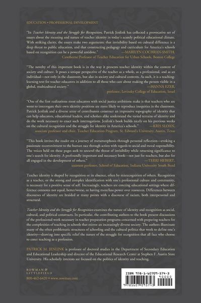 Produktbild: Teacher Identity and the Struggle for Recognition