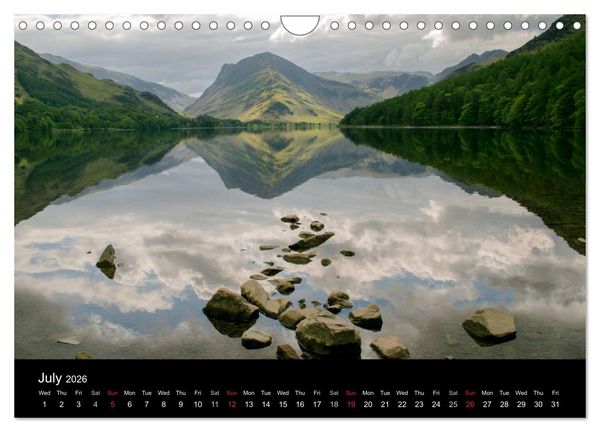 Produktbild: The English Lake District (Wall Calendar 2026 DIN A4 landscape), CALVENDO 12 Month Wall Calendar