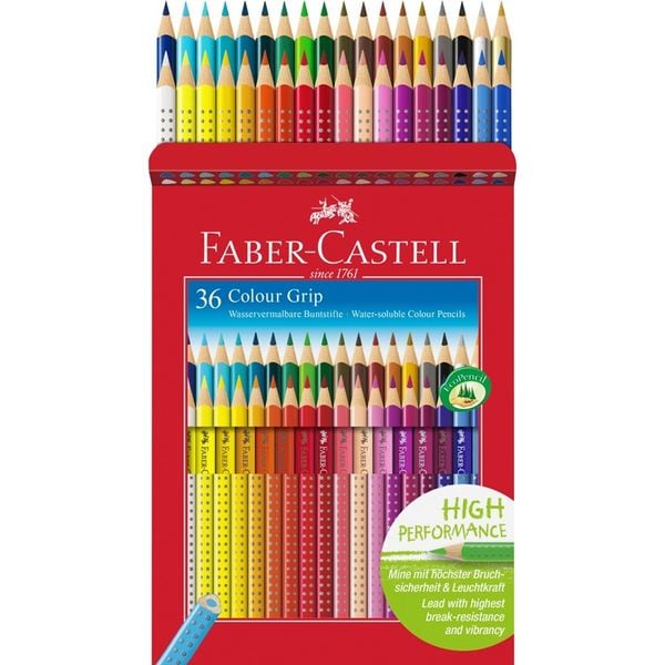 Produktbild: Faber-Castell Buntstifte Colour Grip, 36er Set