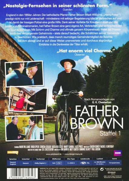 Produktbild: Father Brown - Staffel 1 [3 DVDs]