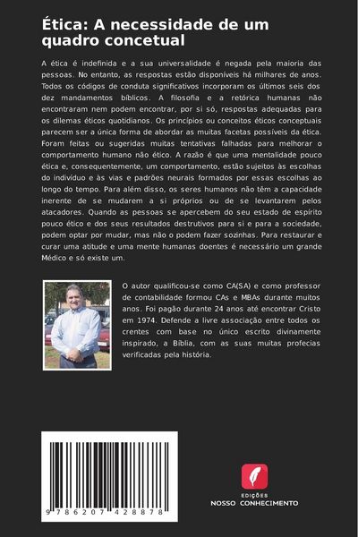 Produktbild: &Eacute;tica: A necessidade de um quadro concetual