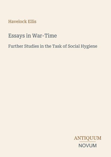 Produktbild: Essays in War-Time
