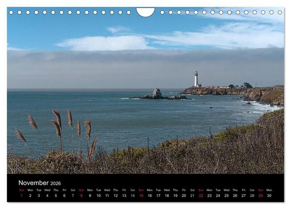 Produktbild: California Coasline (Wall Calendar 2026 DIN A4 landscape), CALVENDO 12 Month Wall Calendar
