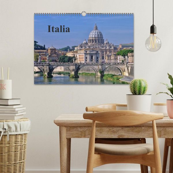 Produktbild: Italia (Wandkalender 2026 DIN A3 quer), CALVENDO Monatskalender