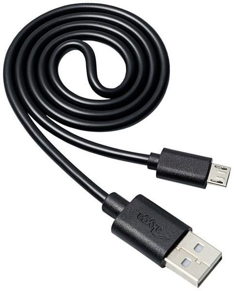 Produktbild: Akyga USB-Kabel USB-A Stecker, USB-Micro-B Stecker 0.60m Schwarz AK-USB-05