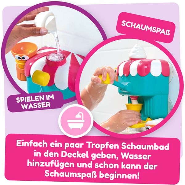 Produktbild: Deluxe Schaumeismaschine mit viel Zubeh&ouml;r f&uuml;r tollen Badespa&szlig;,